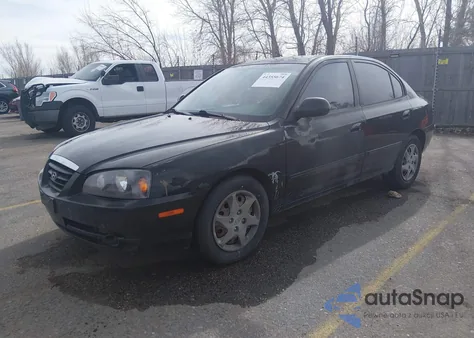 2005 Hyundai Elantra Gls/Gt z USA, uszkodzony, nr VIN KMHDN46DX5U100316